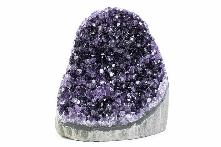 Free-Standing Dark Amethyst Crystal Cluster - Uruguay #373195